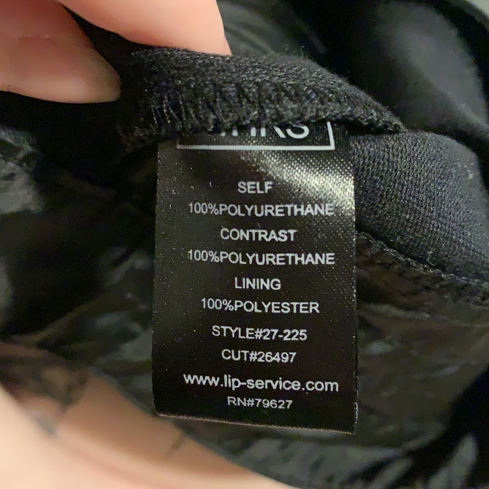 24HRS/Lip Service Faux Leather Shorts - Picture 6 of 6
